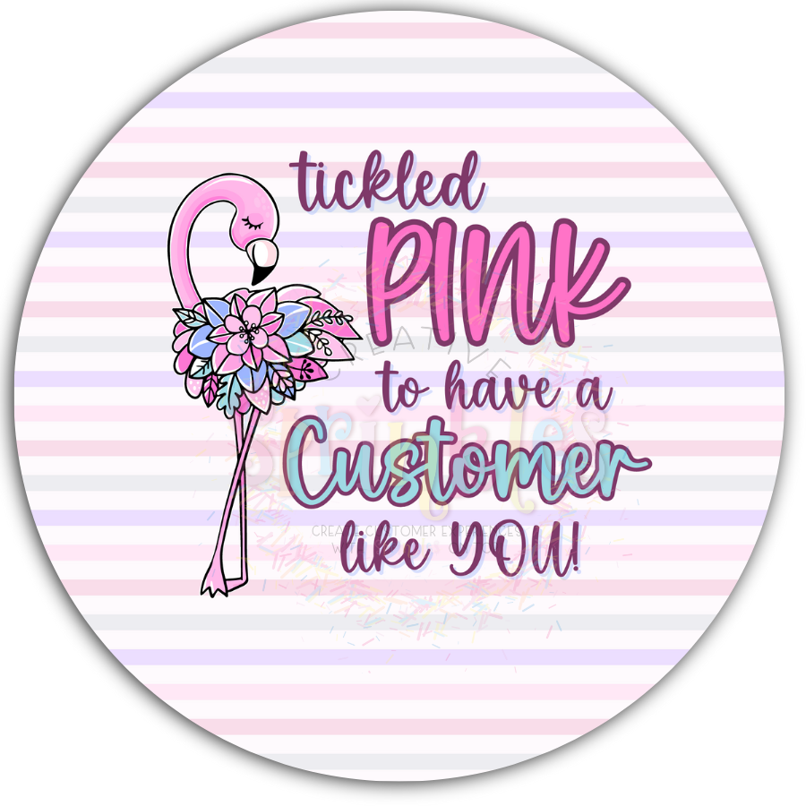 Tickled PINK Sticker – Creative Sprinkles