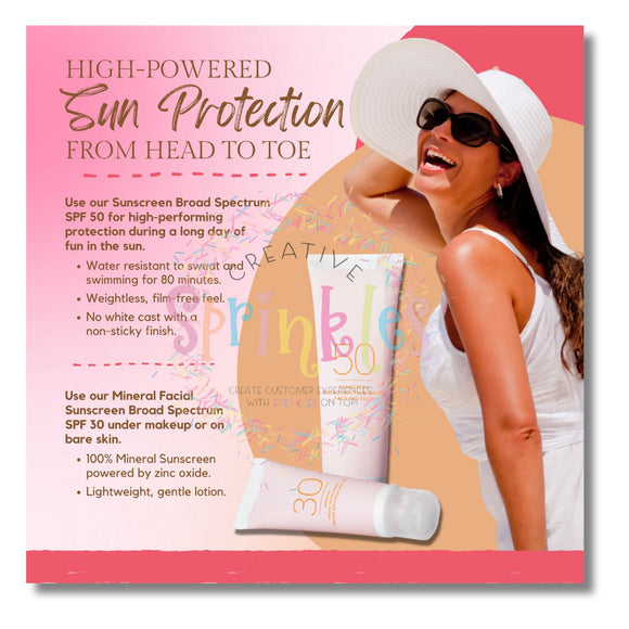 Sun Protection Card