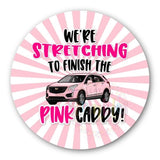 Stretching for Pink Caddy