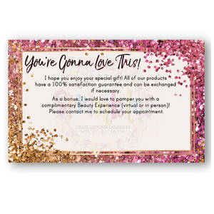 Gift Enclosure Card