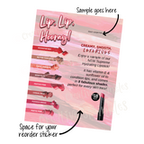 Lipstick Sampler Card Set