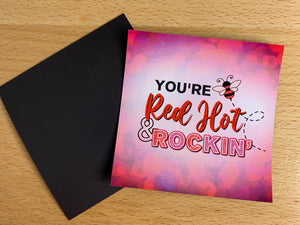 Red Hot & Rockin' MAGNET