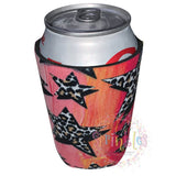 Leopard Star Can Cooler